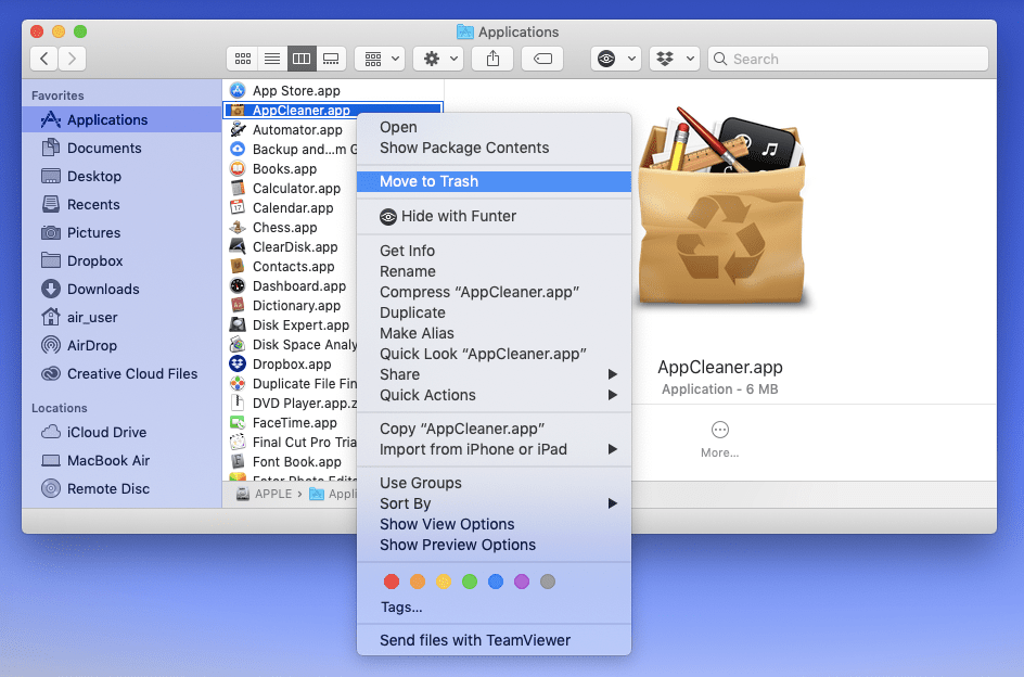 mac app cleaner uninstall